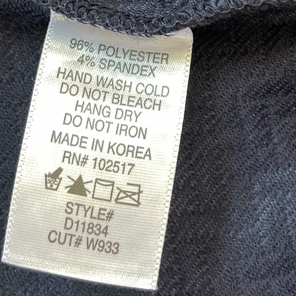 Blue Textured Sheath Mini Dress Fitted Sleeveless Career Preppy Chic Soprano - Picture 7 of 7